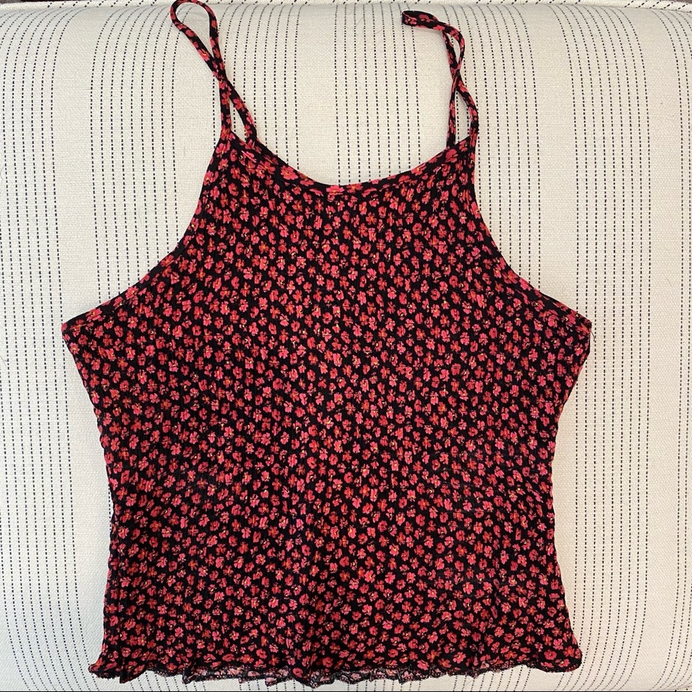 NWOT Paper Crane Women’s Floral Print Tank Top